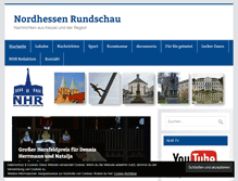 Tablet Screenshot of nordhessen-rundschau.de